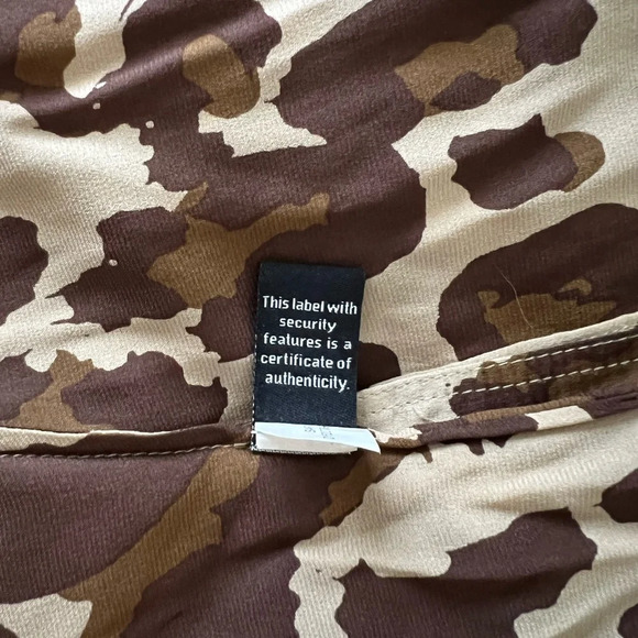 Diane Von Furstenberg Animal Tortoise Leopard Brown Silk Shirt Dress sz 10 EUC - Picture 8 of 11